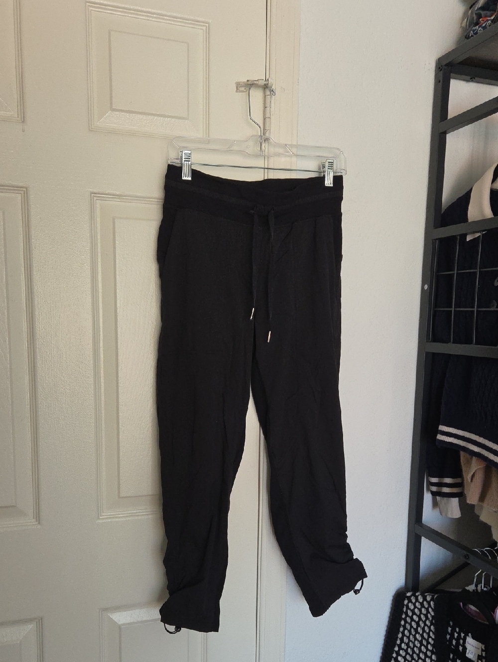 Lululemon Dance Studui Black Drawstring Pants Size 6